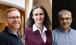 Greg Owens, Magalena Bazalove-Carter and Dennis Hore