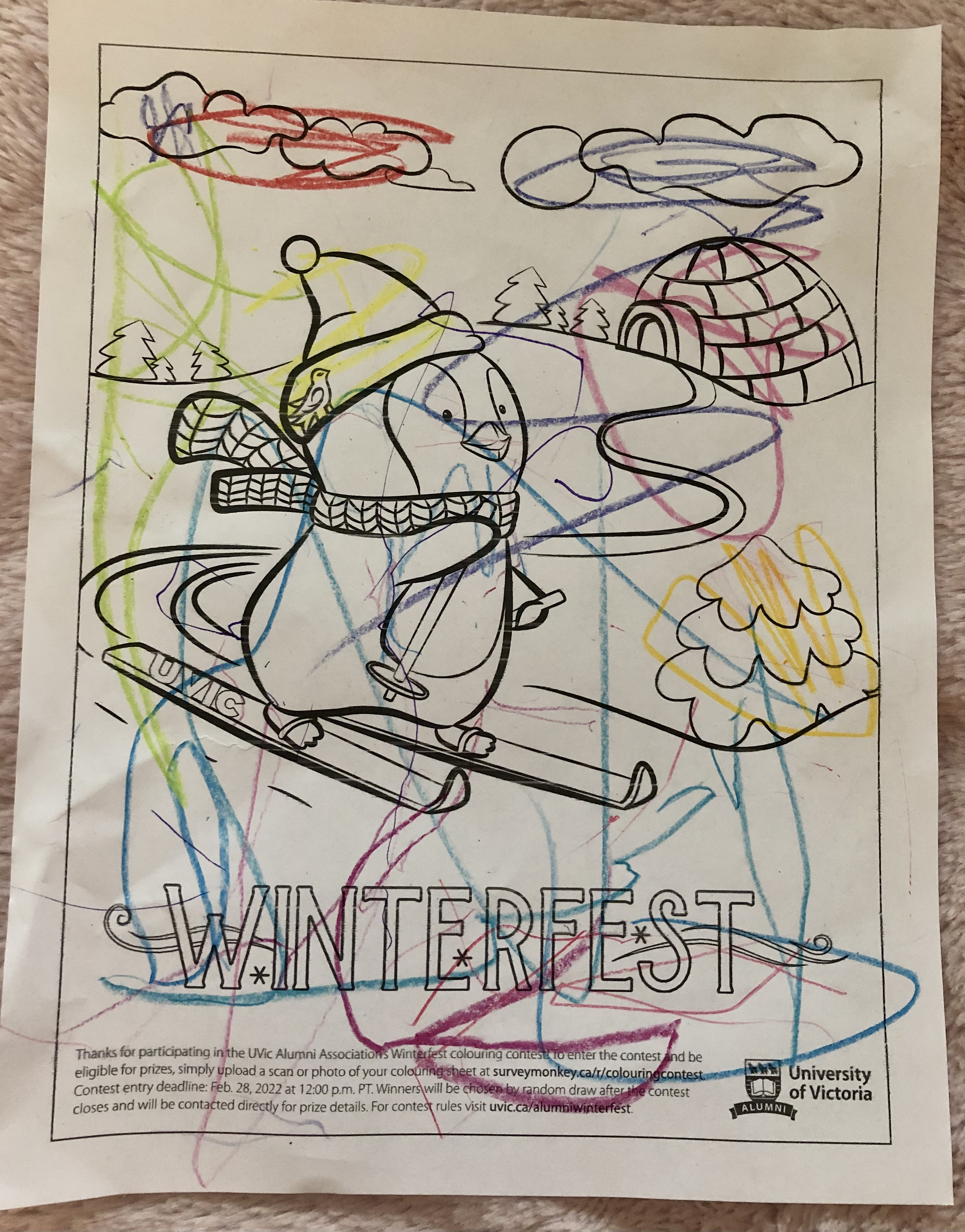 Colouring contest entry - 0-5