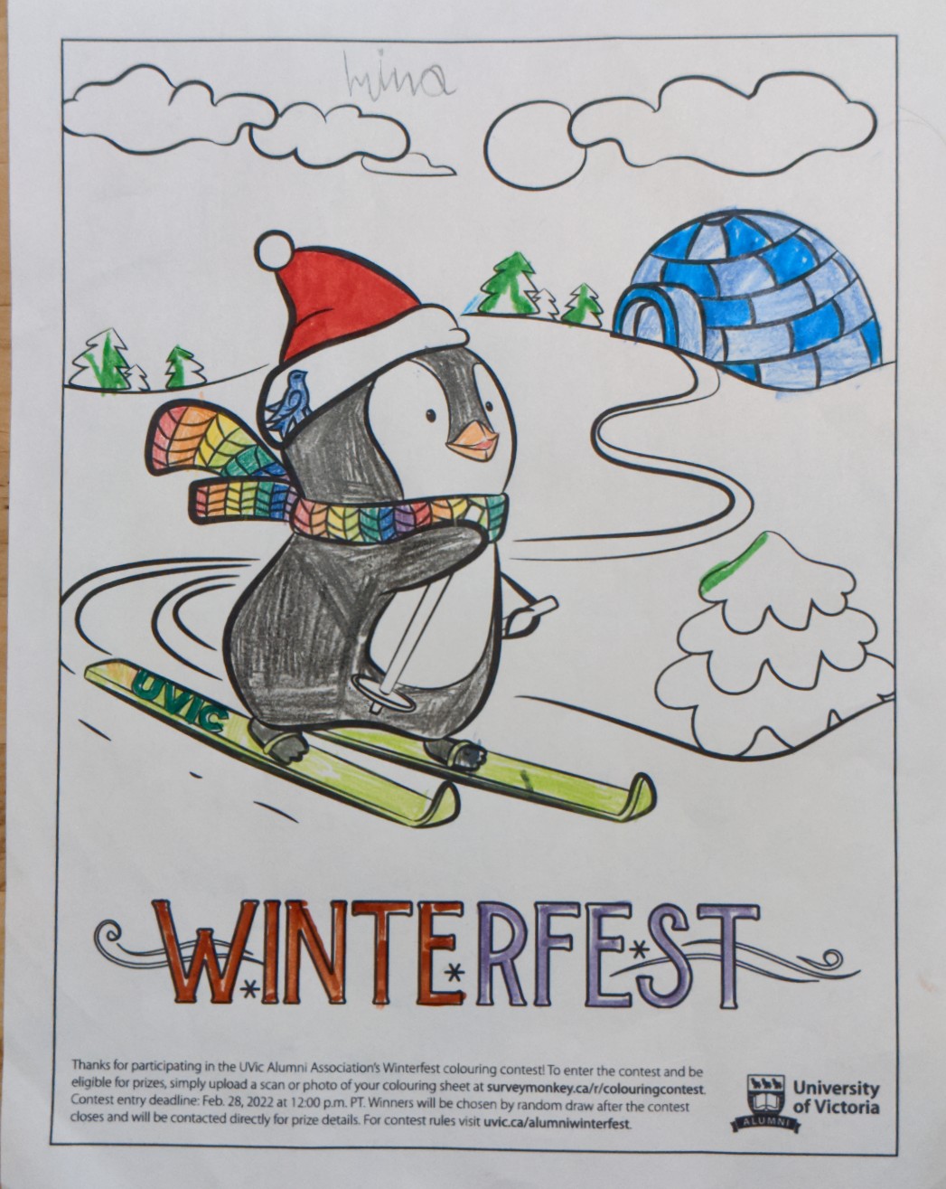 Colouring contest entry _6-11