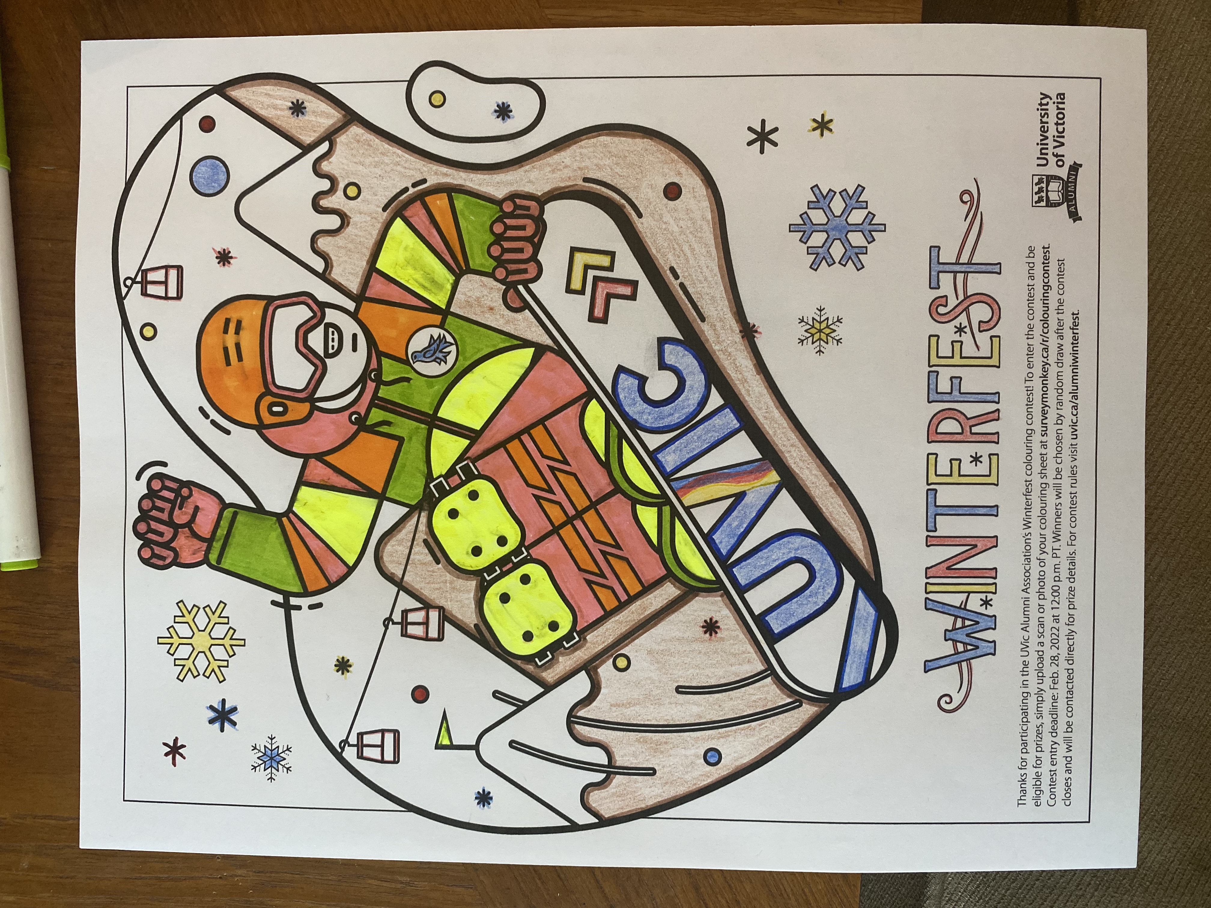 Colouring Contest Entry _ Adult 