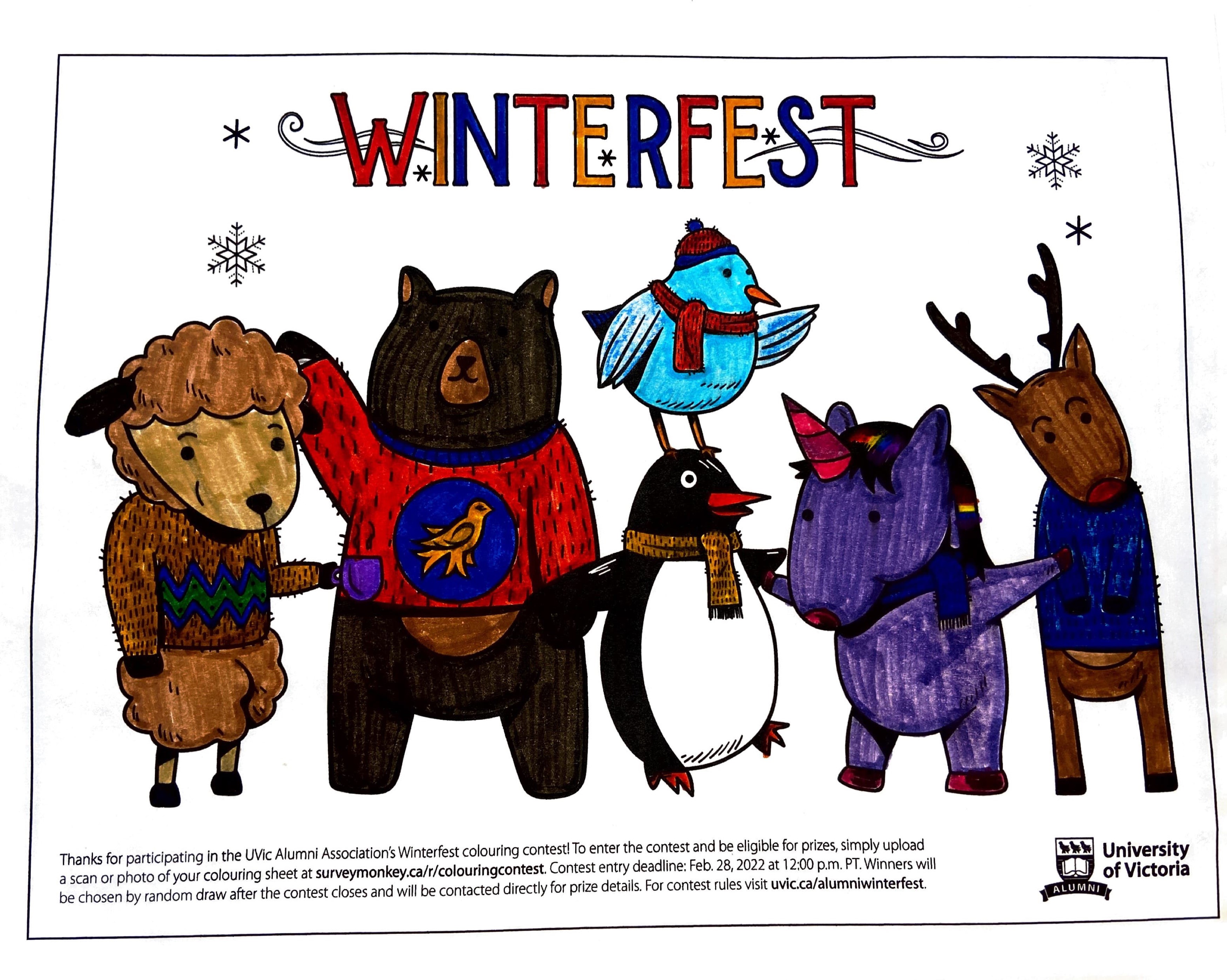 Colouring contest entry _Adult