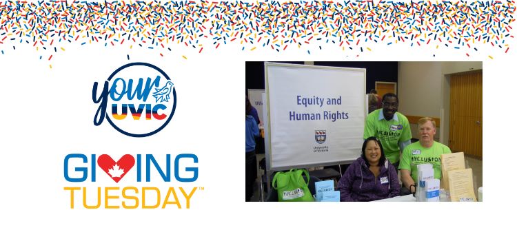 Giving Tuesday - Equity and Human Rights staff members and volunteers