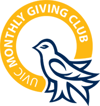 The logo of UVic Monthly Giving Club